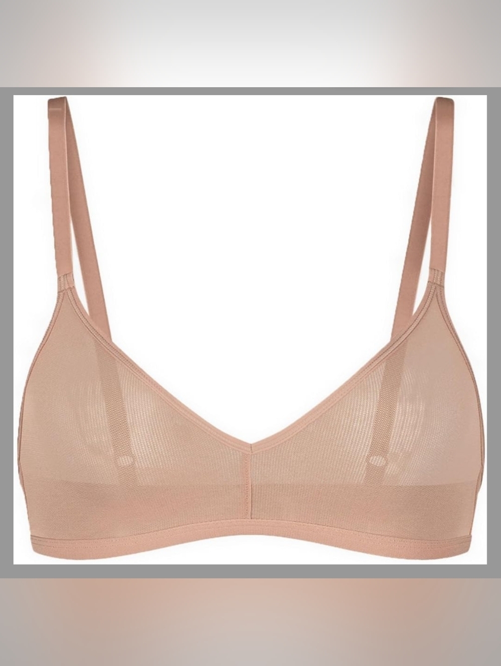 NEGATIVE Underwear – Sieve Non-Wire Bras for Women – Comf Wireless Bras Sz 2